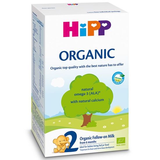 2049 Молочная смесь HIPP 2 Organic, с 6 месяцев, 800 г