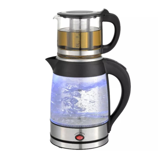 Fierbator de apa si ceainic ZILAN ZLN4858, 1,8 l + 0,8 l, 3 image