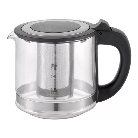 Fierbator de apa si ceainic ZILAN ZLN4858, 1,8 l + 0,8 l, 5 image