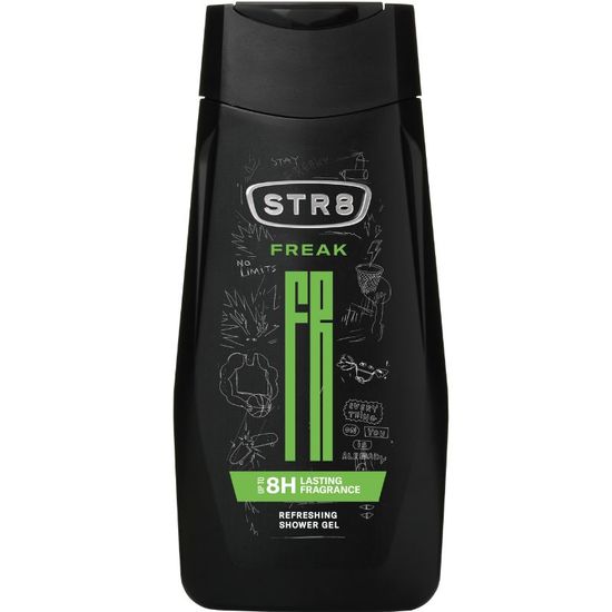 Gel de dus STR8 FREAK barbati, 250 ml, 2 image