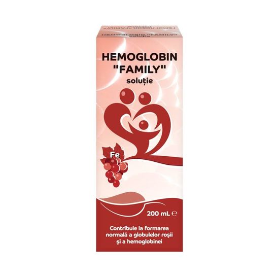 Solutie HEMOGLOBIN FAMILY, 200ml, 3 image