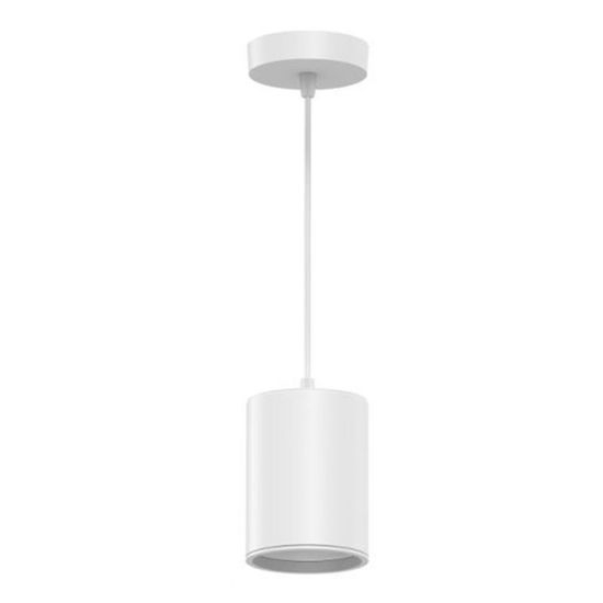 Люстра GAUSS LED HD044, накладной, подвесной, 12W, 4100K, 660lm, IP20, 79x100мм, 1, 20 нейтральный свет, белый/белый