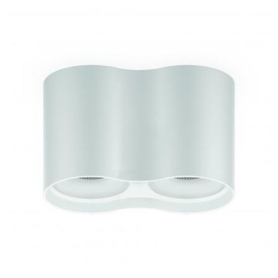 Спот LED GAUSS HD032 Накладной, 24W, 3000K, 1600lm, IP20, 180x100x100мм, белый, 1, 10, теплый свет