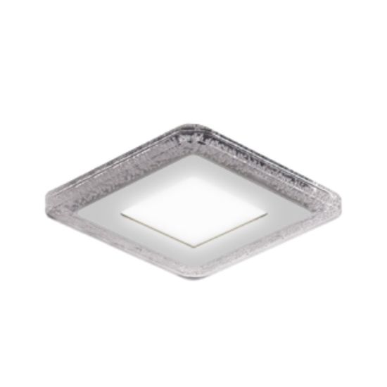 Светильник LED GAUSS Bubbles BL322 /6+3W/3000K/540Lm/143x143х31мм,D110/IP20 1/40, встраиваемый, квадратный, изображение 2