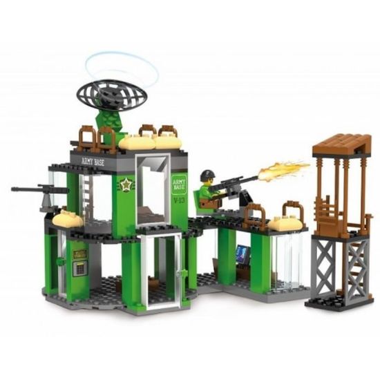 Set de constructie Baza militara Blocki My Army, 251 elemente, 3 image