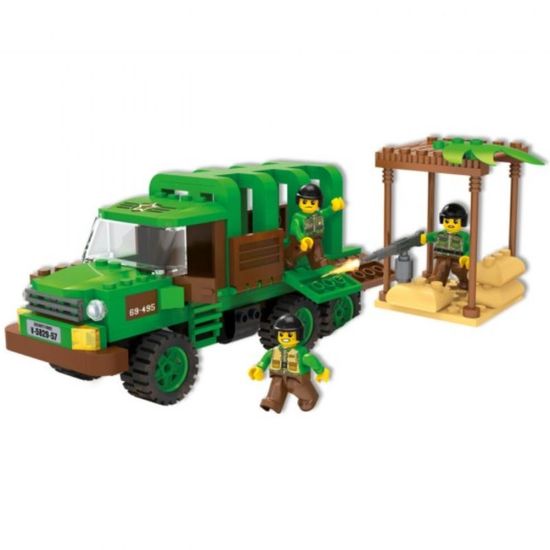 Set de constructie Aventura in Jungla Blocki MyArmy , 210 elemente, 4 image