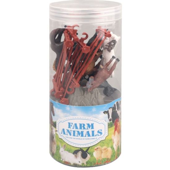 Set cu 11 figurine Wild Animals Cai, in tub, ZJA325810, 2 image