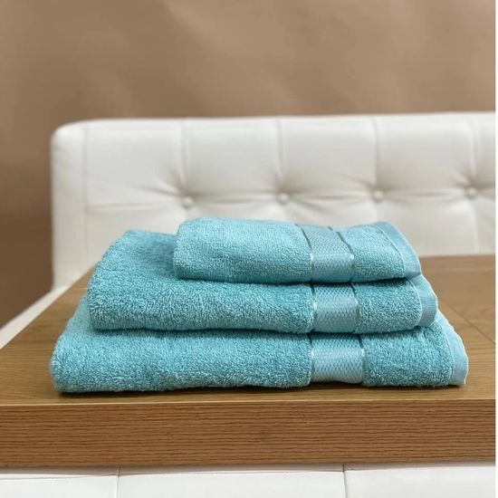 Полотенце для лица BUMBACEL CURCUBEU, Бирюзовый, 50*90 см, изображение 2