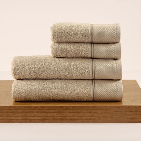 Prosop pentru fata BUMBACEL UTOPIA, Crem, 50*80 cm, 2 image