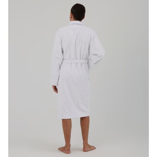 Halat de baie BUMBACEL Hotelier Moher+cutie, Alb, Marime:XL, 10 image