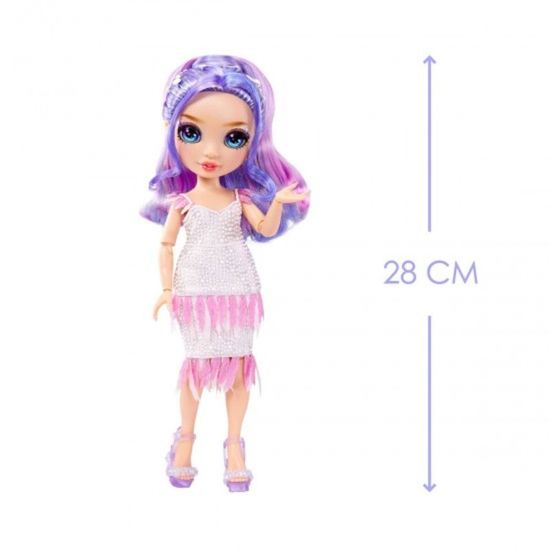 Papusa Violet Willow, Rainbow High, Fantastic Fashion, cu accesorii, 3 image