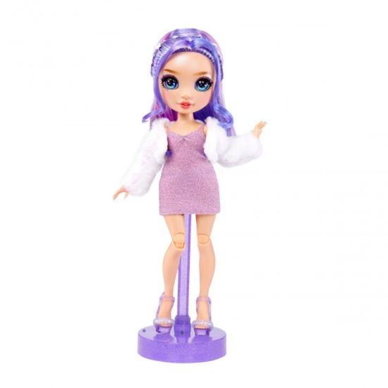 Papusa Violet Willow, Rainbow High, Fantastic Fashion, cu accesorii, 4 image