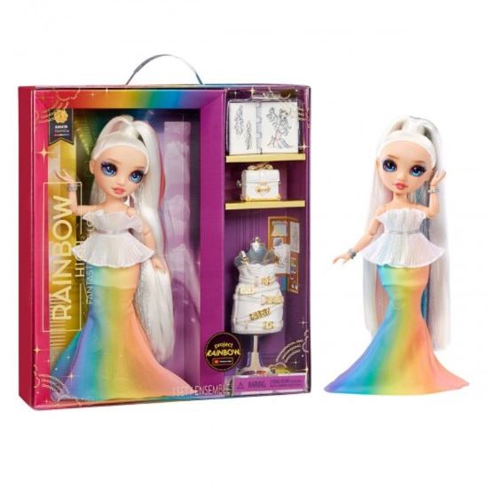 Papusa Amaya Raine, Rainbow High, Fantastic Fashion, cu accesorii, 2 image