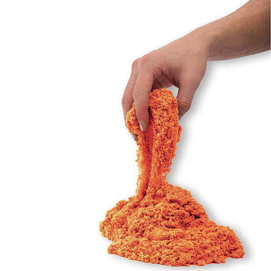 Nisip kinetic CRAFY FUN SAND, orange, 500 g, 3 image