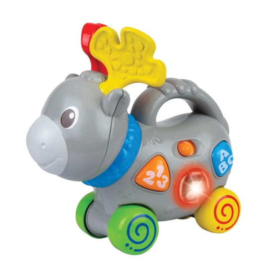 Jucarie elan cu sunete si lumini WINFUN, engleza, 2 image