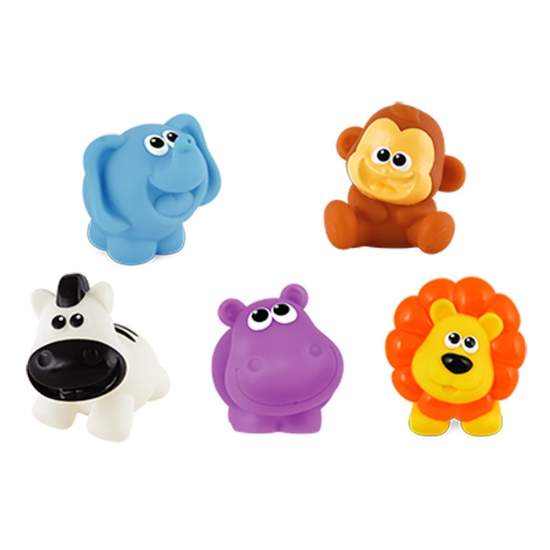 Set 5 figurine animale din jungle WINFUN, 2 image