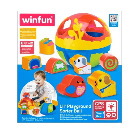 Мяч сортер WINFUN Детская площадка, изображение 2