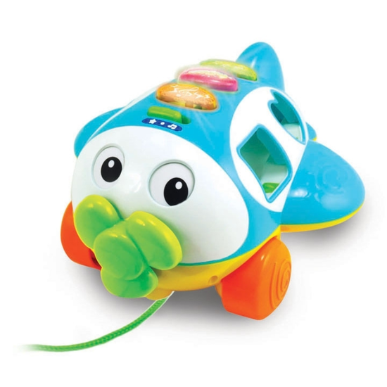 Самолет-сортер WINFUN, со звуками и светом, английский язык, изображение 2