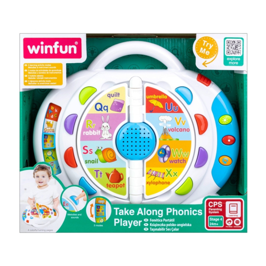 Carte portabila cu activitati WINFUN, engleza, 3 image