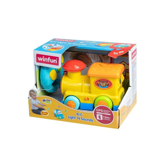 Jucarie trenut cu RC WINFUN, Cu sunete si lumini, 4 image