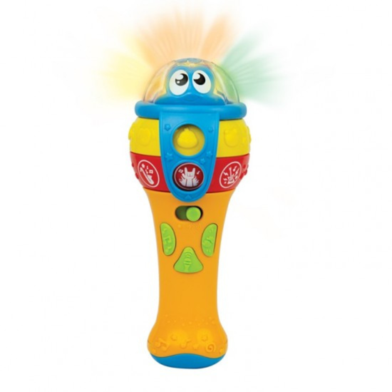 ​Микрофон WINFUN, с звуками и подсветкой, изображение 2