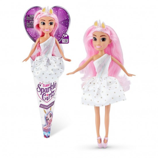 Принцесса единорог корнет SPARKLE GIRLZ Zuru, в ассортименте, изображение 7
