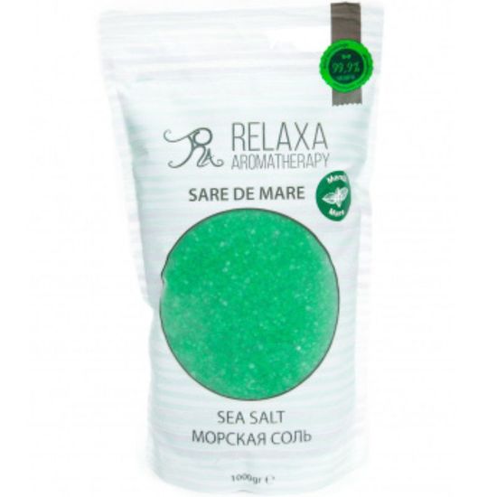 Sare de mare RELAXA Menta, 1 kg, 2 image