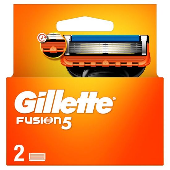 Кассеты GILLETTE FUSION 5 лезвий, 2 шт, изображение 2