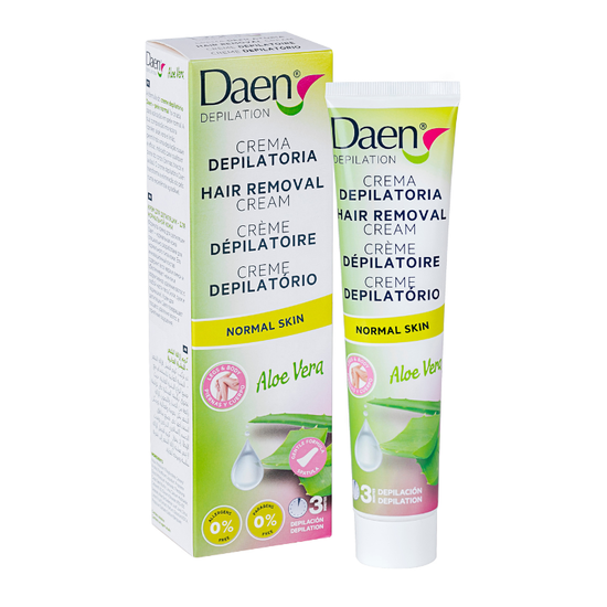 Crema depilatoare DAEN Aloe, 125 ml, 2 image
