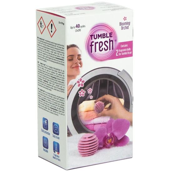 Шарики для сушки белья Tumble Fresh с ароматом Орхидеи