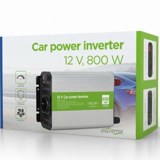 Автомобильный инвертор ENERGENIE EG-PWC800-01, изображение 4