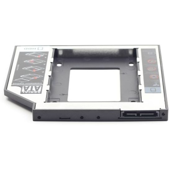 Cadru de montaj subtire GEMBIRD MF-95-02, pentru unitate de 2.5'' la compartiment de 5.25''