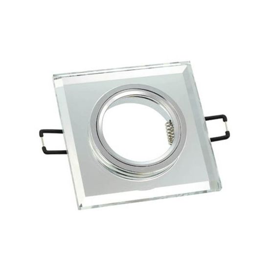 Corp de iluminat Spot VITO VT CRYSTAL-S/GU5.3/MR16/patrat (sticla)
