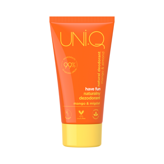 Deodorant crema UNIQ Mango si migdale, 50 ml, 2 image