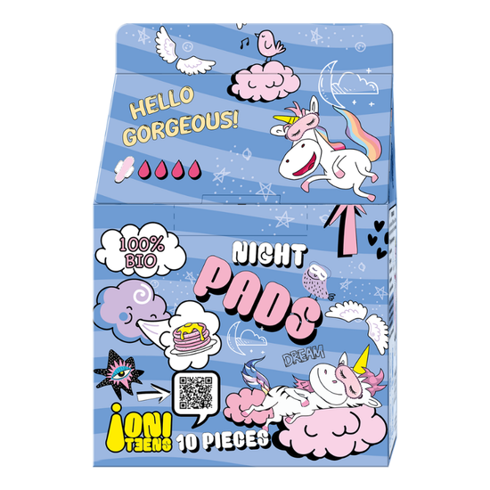Absorbante de noapte JONI TEENS, 10 buc