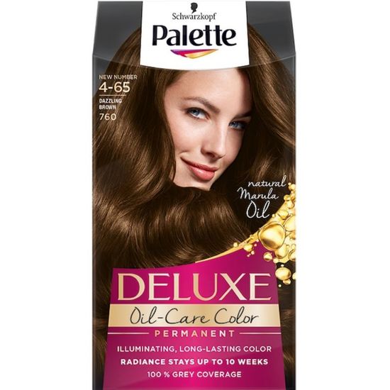 Vopsea de par PALETTE Deluxe 4-65, Saten Sclipitor
