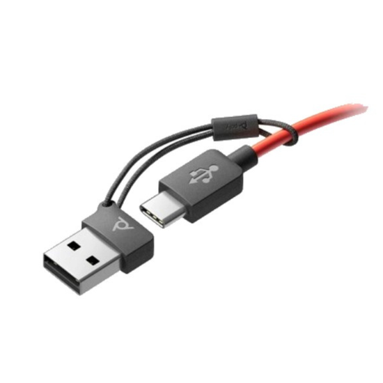 Casti POLY Blackwire 5220, Stereo USB-C On-ear Headset, 5 image