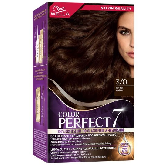 Vopsea de par COLOR PERFECT Saten Inchis 3/0, 135 ml