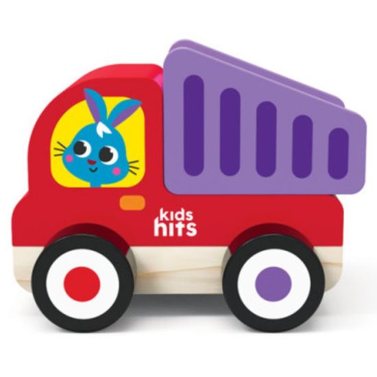 Деревянный набор конструктор KIDS HITS Dump truck, KH20/016, изображение 3