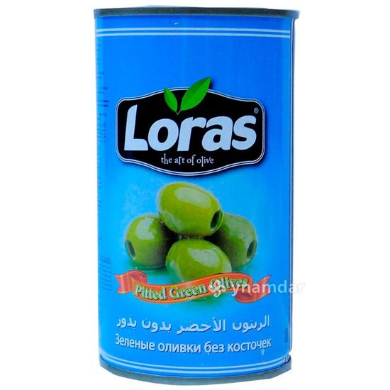 Masline verzi LORAS fara samburi, 280 g, 2 image