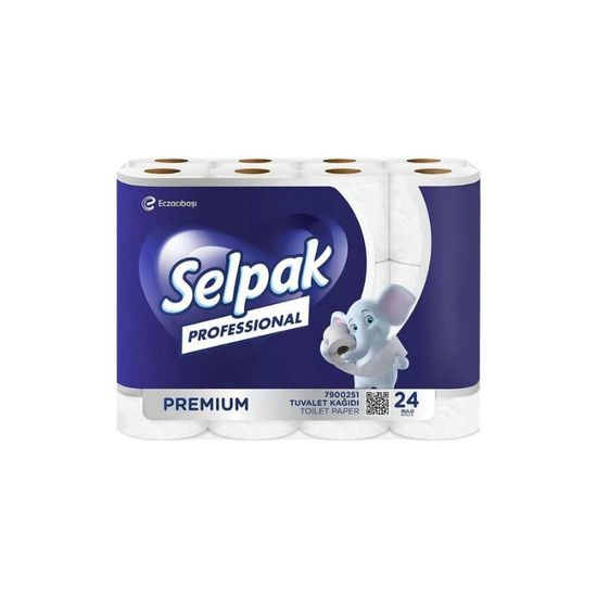 Туалетная бумага SELPAK Professional, 3слоя, 1рулон