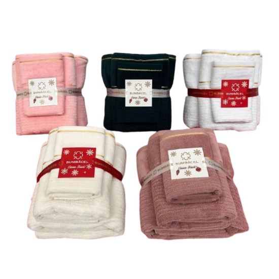 Set de prosoape BUMBACEL Renaissance, culori identice, 33x50cm, 50x90cm si 70x140cm, 3 buc, 2 image