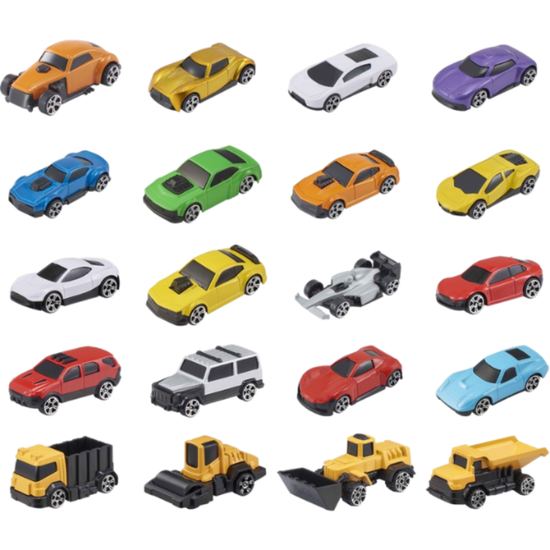 Набор TEAMSTERZ Street Machines Die-Cast, 20 машинок, изображение 2