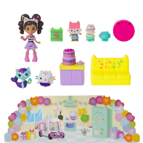 Набор фигурок SPIN MASTER, праздничный набор Бриошель, Gabby’s Dollhouse, изображение 3
