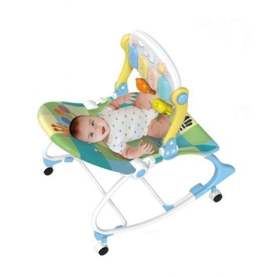 Scaunel YAYA DUCK BABYLOVE Girafa, Albastru, 2 image