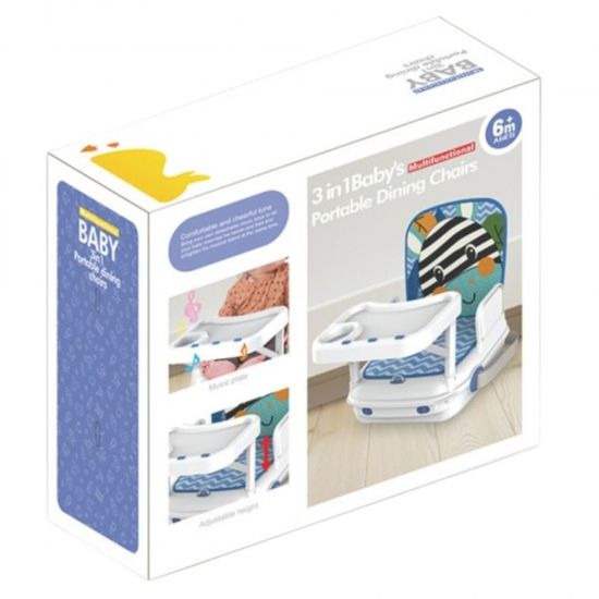 Scaun de masa Zebra YAYA DUCK BABYLOVE 3689-YSD, pentru bebe, ZJA347340, 2 image