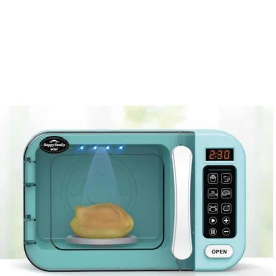 Jucarie Cuptor cu microunde MEY LIAN SHENG LS820Q65, albastru, cu lumini, ZJA343925, 3 image