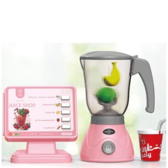 Игровой набор соковыжималка с аксессуарами MEY LIAN SHENG LS8870C, розовый, ZJA343960, изображение 3