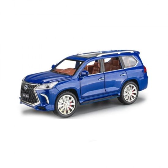Macheta auto Lexus LX570 CHE ZHI CZ604B, 1:24, metal, cu sunete si lumini, ZJA357760, 2 image