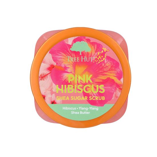Scrub de corp TREE HUT Pink Hibiscus Sugar Scrub, 510g, 4 image